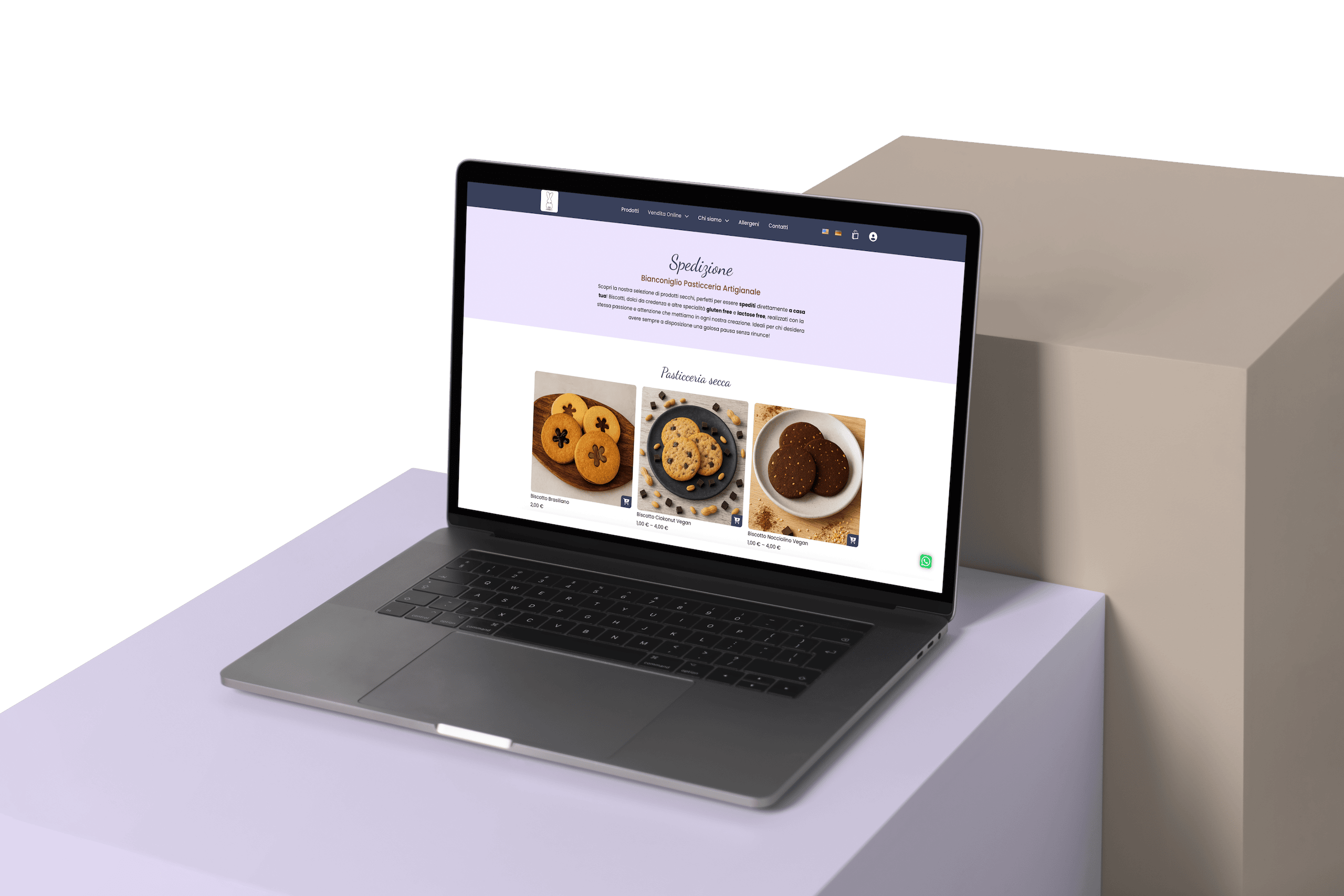 Immagine del progetto - Pasticceria Bianconiglio